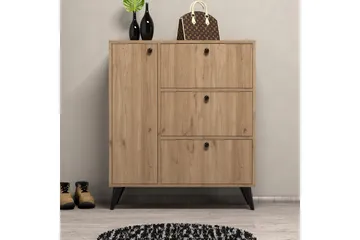 Skoskap Conin skoskap 35x90 cm Natur - Oppbevaring - Skooppbevaring - Skoskap