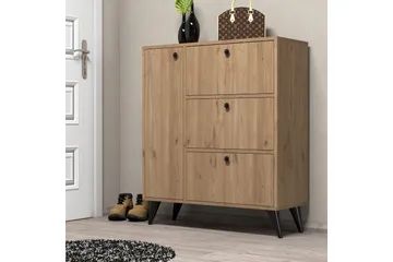 Skoskap Conin skoskap 35x90 cm Natur - Oppbevaring - Skooppbevaring - Skoskap