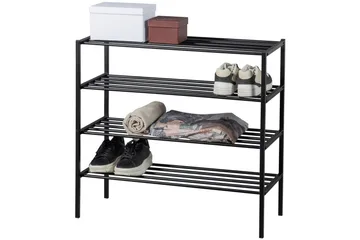 Skostativ Ferro - 4 hyller - Oppbevaring - Skooppbevaring - Skohylle & skostativ