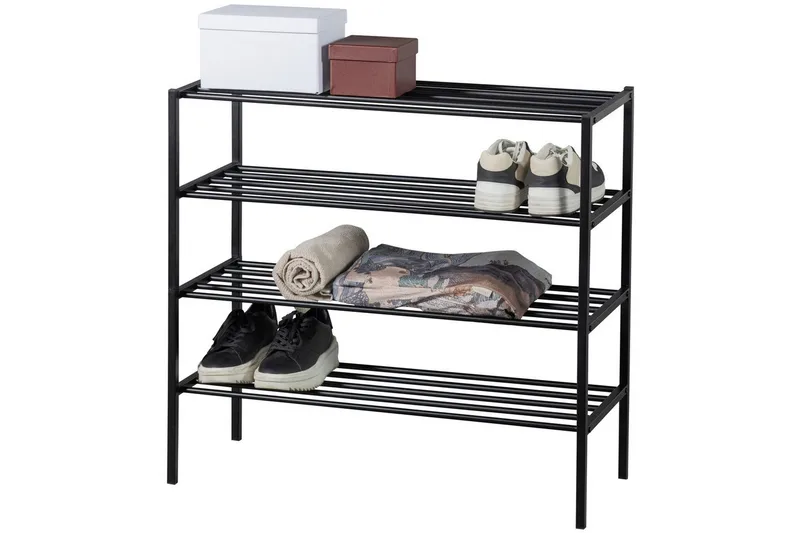 Skostativ Ferro - 4 hyller - Oppbevaring - Skooppbevaring - Skohylle & skostativ