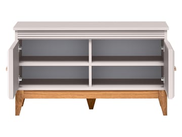 Zeylor skoskap - beige, naturfarget eik og gull-kobber - Oppbevaring - Skooppbevaring - Skobenk & skohylle med benk