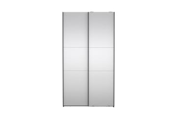 Takeru Garderobe med Speil 119x220 cm - Svart - Oppbevaring - Garderober & garderobesystem
