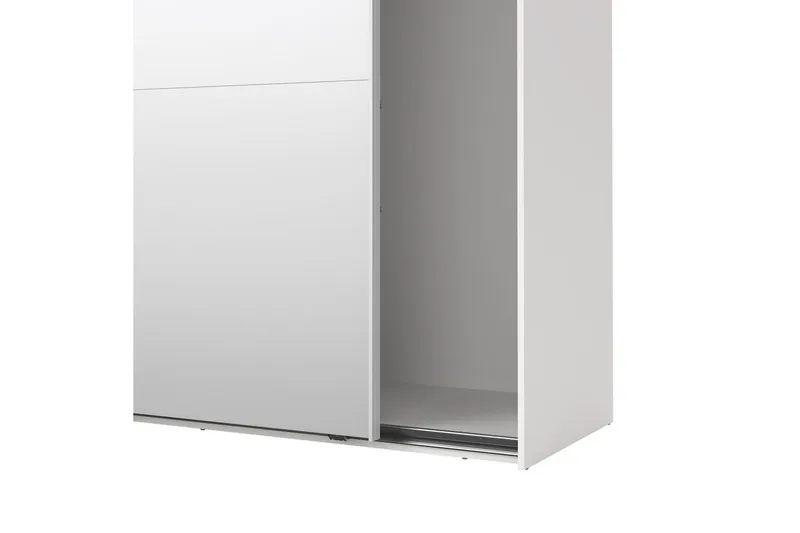 Takeru Garderobe med Speil 179x200 cm - Hvit - Oppbevaring - Garderober & garderobesystem