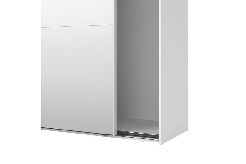 Takeru Garderobe med Speil 179x200 cm - Hvit - Oppbevaring - Garderober & garderobesystem