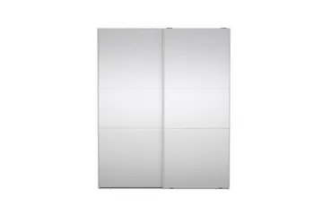 Takeru Garderobe med Speil 179x220 cm - Hvit - Oppbevaring - Garderober & garderobesystem