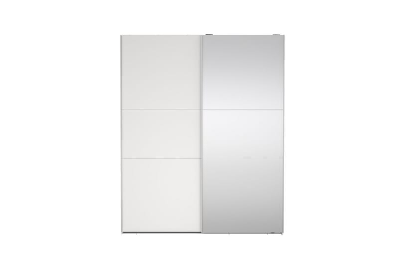 Takeru Garderobe med Speil 179x221 cm - Hvit - Oppbevaring - Garderober & garderobesystem