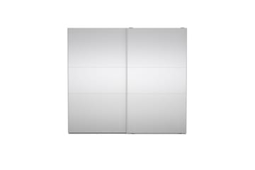 Takeru Garderobe med Speil 244x220 cm - Hvit - Oppbevaring - Garderober & garderobesystem