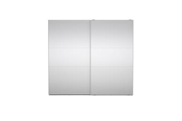 Takeru Garderobe med Speil 244x220 cm - Hvit - Oppbevaring - Garderober & garderobesystem