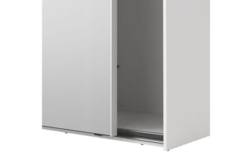 Takeru Garderobe med Speil 244x221 cm - Hvit - Oppbevaring - Garderober & garderobesystem