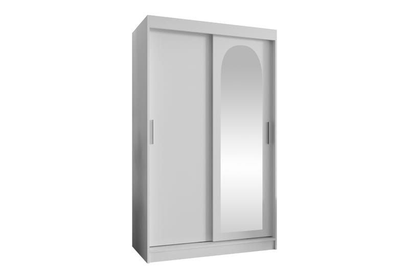 Tallmo Garderobe Med Speil 120x200 cm - Beige - Oppbevaring - Garderober & garderobesystem