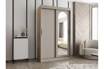 Tallmo Garderobe Med Speil 120x200 cm - Oppbevaring - Garderober & garderobesystem