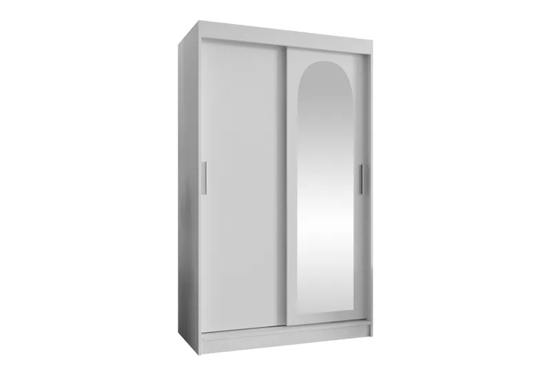Tallmo Garderobe Med Speil 120x200 cm - Oppbevaring - Garderober & garderobesystem