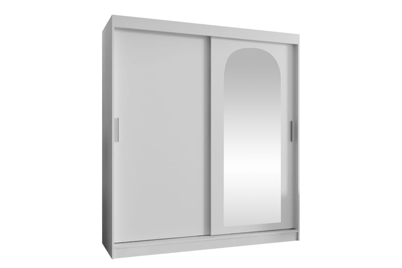 Tallmo Garderobe Med Speil 180x200 cm, Grønn