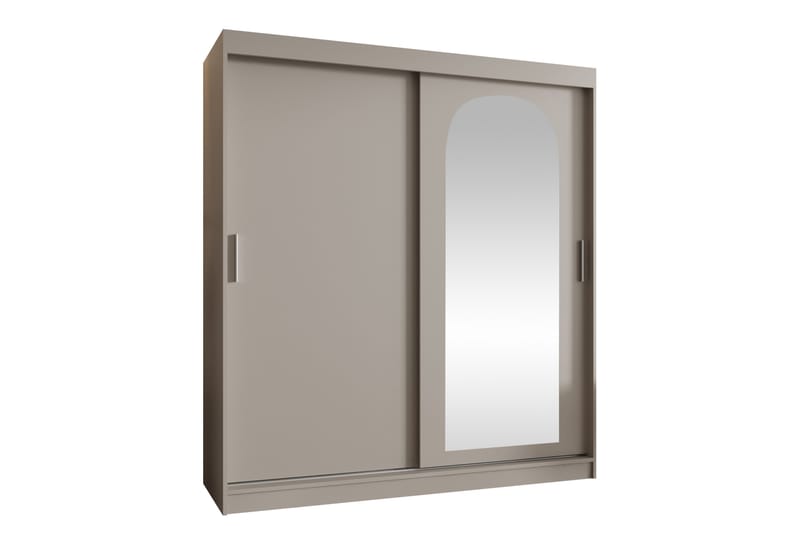 Tallmo Garderobe Med Speil 180x200 cm - Oppbevaring - Garderober & garderobesystem