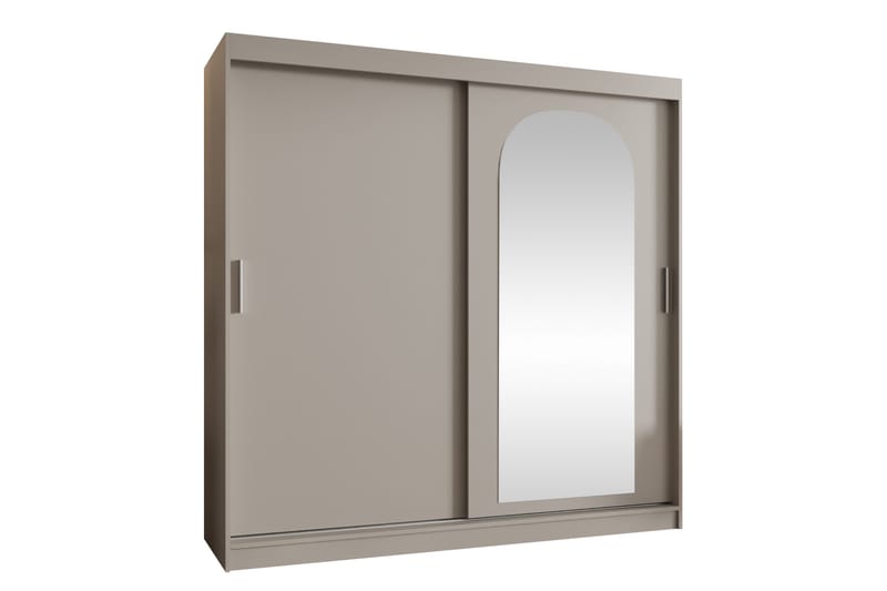 Tallmo Garderobe Med Speil 200x200 cm - Oppbevaring - Garderober & garderobesystem