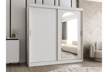 Tallmo Garderobe Med Speil 200x200 cm - Oppbevaring - Garderober & garderobesystem