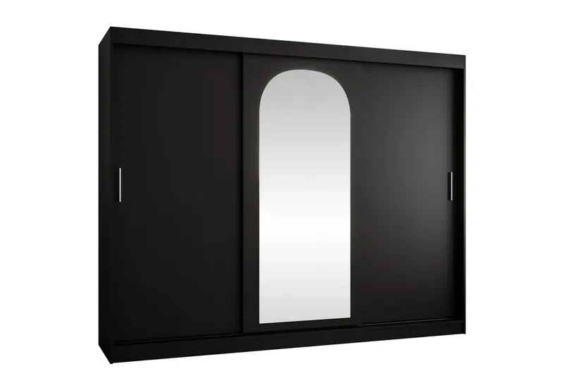Tallmo Garderobe Med Speil 250x200 cm - Oppbevaring - Garderober & garderobesystem