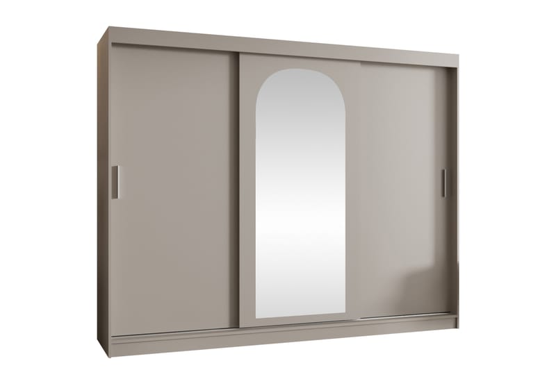 Tallmo Garderobe Med Speil 250x200 cm - Oppbevaring - Garderober & garderobesystem