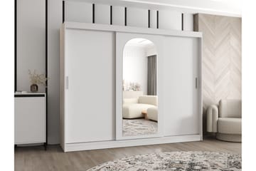 Tallmo Garderobe Med Speil 250x200 cm - Oppbevaring - Garderober & garderobesystem