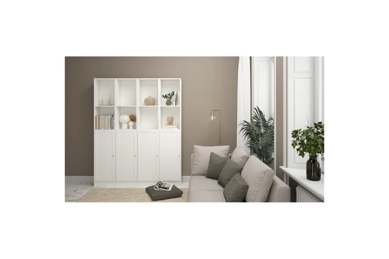 Trysil Dør til Bokhylle 39x95,7 cm - Hvit - Oppbevaring - Hylle