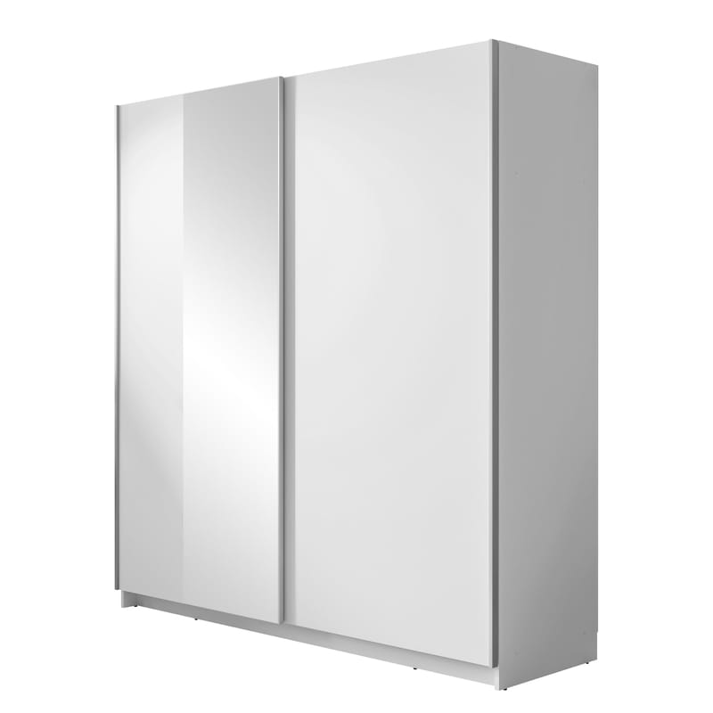 Tyrelon Garderobe med speil 181x198 cm, hvit