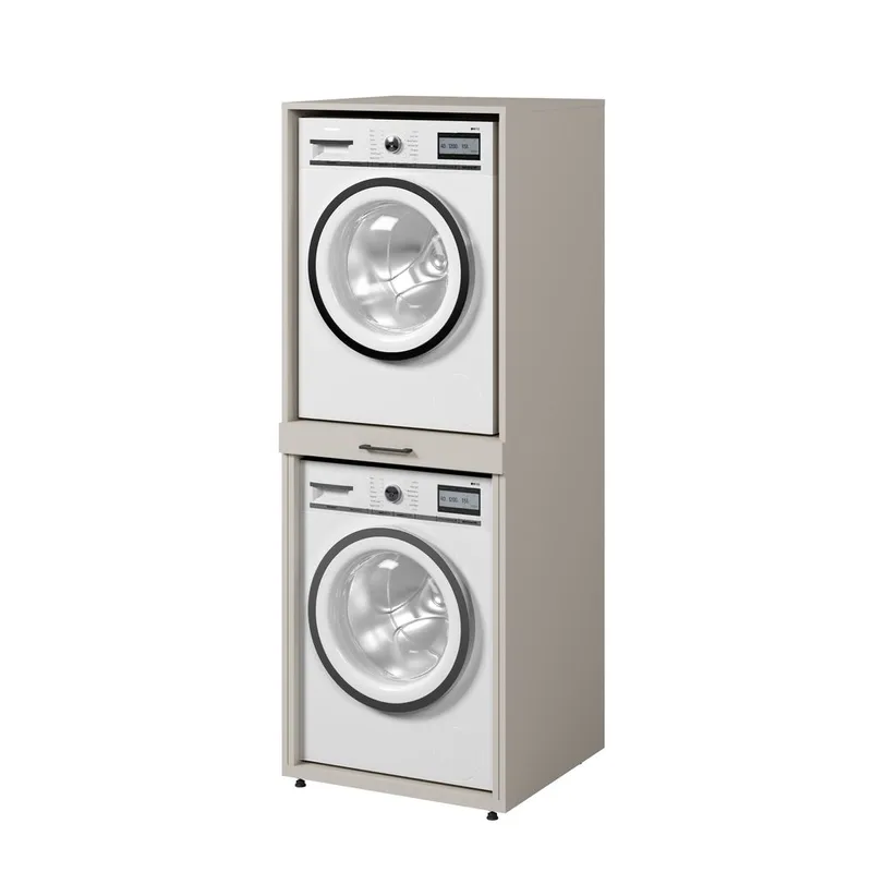 Vaskemaskin/t ørketrommel-skap Aza 1 Hylle - Kasjmir - Oppbevaring - Oppbevaring til baderom