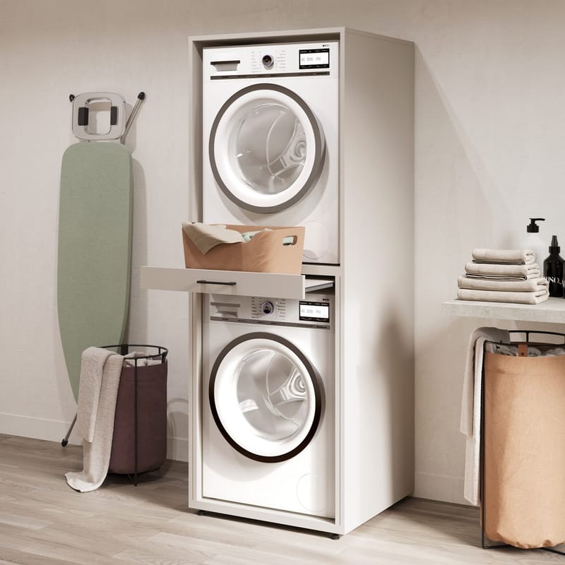 Vaskemaskin/tørketrommel-skap Aza 1 Hylle - Kasjmir - Oppbevaring - Oppbevaring til baderom