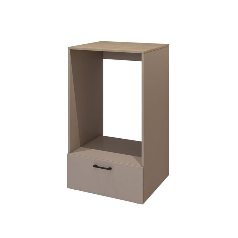 Vaskemaskin/tørketrommel-skap Rosa med 1 skuff