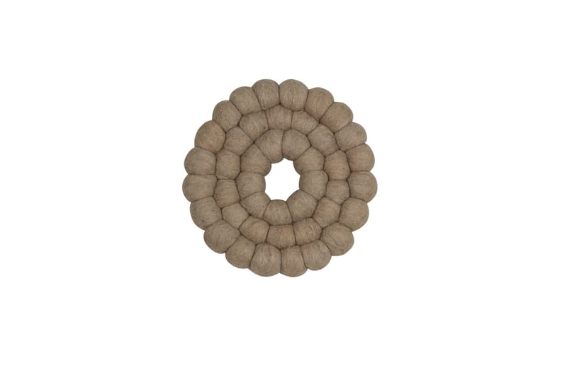Rulle Gryteunderlag Rund Ø19 cm - Lin - Servering & borddekking - Øvrig servering & borddekking - Bordmatte