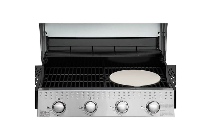 Pizzastein Mustang Multigrill 30cm - Hvit - Servering & borddekking - Bakereutstyr - Bake & pizzastein