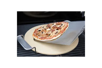 Pizzastein Mustang Sapphire 35 cm - Beige - Servering & borddekking - Bakereutstyr - Bake & pizzastein