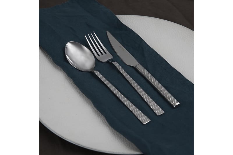 Bestikksett Subatan 84 Deler, Rustfri Stål/Sølv