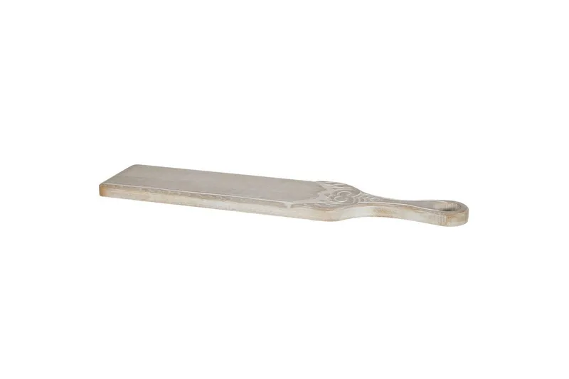 Bricka Beliani Edfu Light colored wood||White
