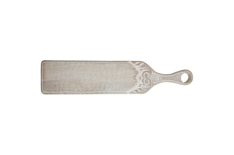 Bricka Beliani Edfu Light colored wood||White - Servering & borddekking - Brikker & tallerkener - Serveringsbrett & serveringsfat