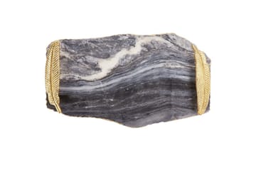Bricka Beliani Zografou Dark grey||GOLD - Servering & borddekking - Brikker & tallerkener - Serveringsbrett & serveringsfat