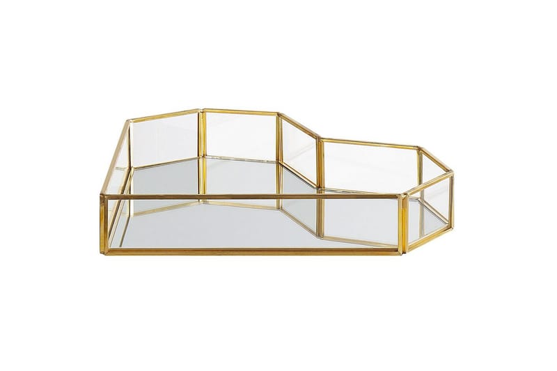 Bricka Beliani Pontivy Guld/transparent GOLD||Multicolored