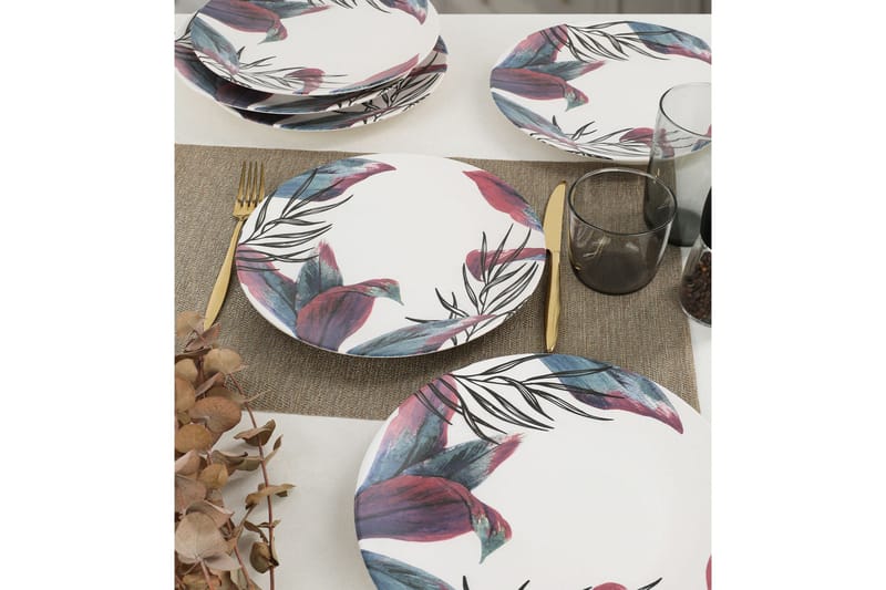 Khati Serveringsfat 25 cm, Flerfarget