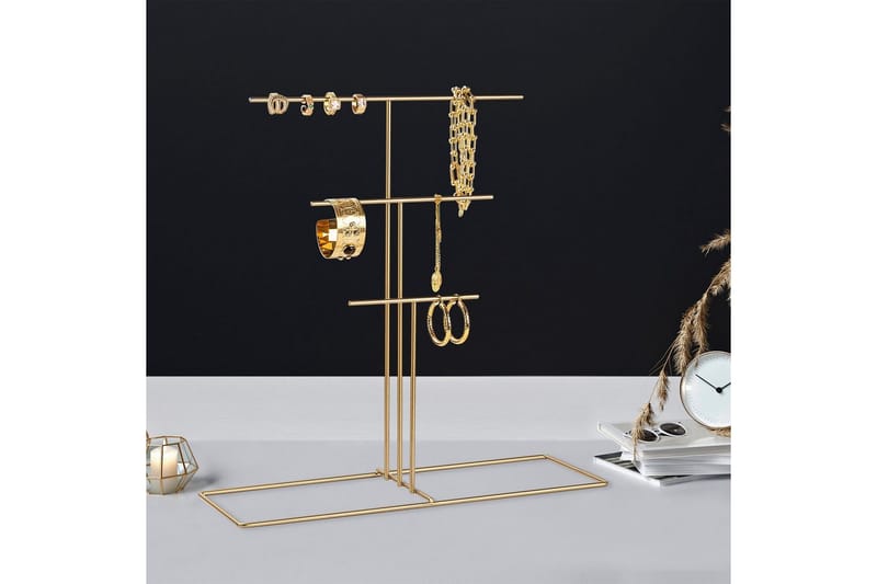 Meyrel Serveringsfat 41 cm - Gull - Servering & borddekking - Brikker & tallerkener - Serveringsbrett & serveringsfat