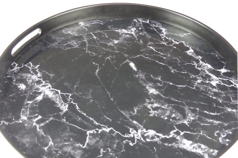 Saturn Serveringsbrett - Svart / Glass / Plast - Servering & borddekking - Brikker & tallerkener - Serveringsbrett & serveringsfat