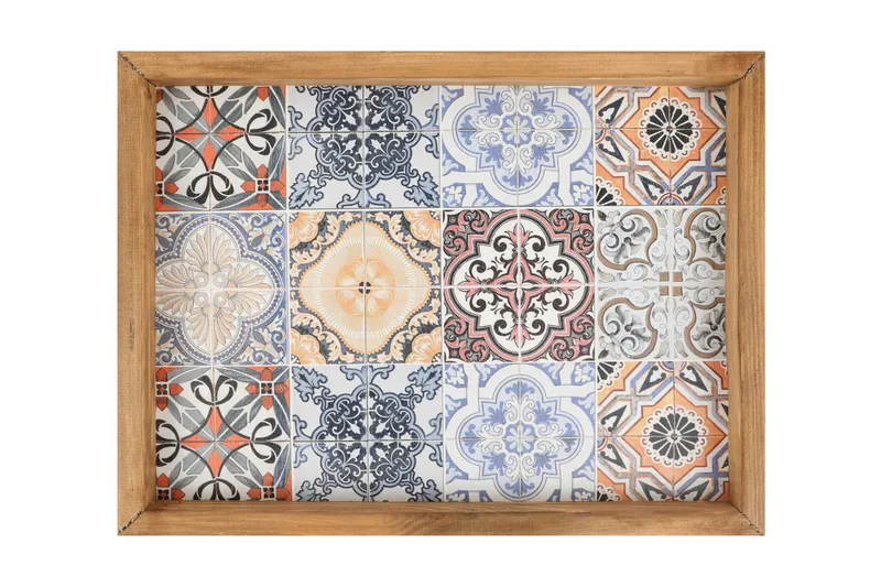 Traxory Brett 30 cm - Flerfarget - Servering & borddekking - Brikker & tallerkener - Serveringsbrett & serveringsfat