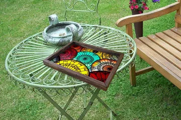 Traxory Brett 30 cm - Flerfarget - Servering & borddekking - Brikker & tallerkener - Serveringsbrett & serveringsfat