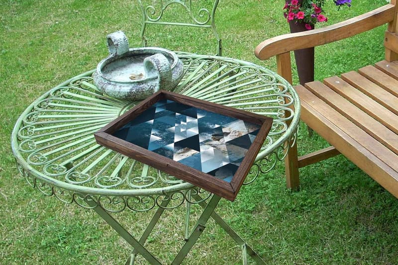 Traxory Brett 30 cm - Flerfarget - Servering & borddekking - Brikker & tallerkener - Serveringsbrett & serveringsfat