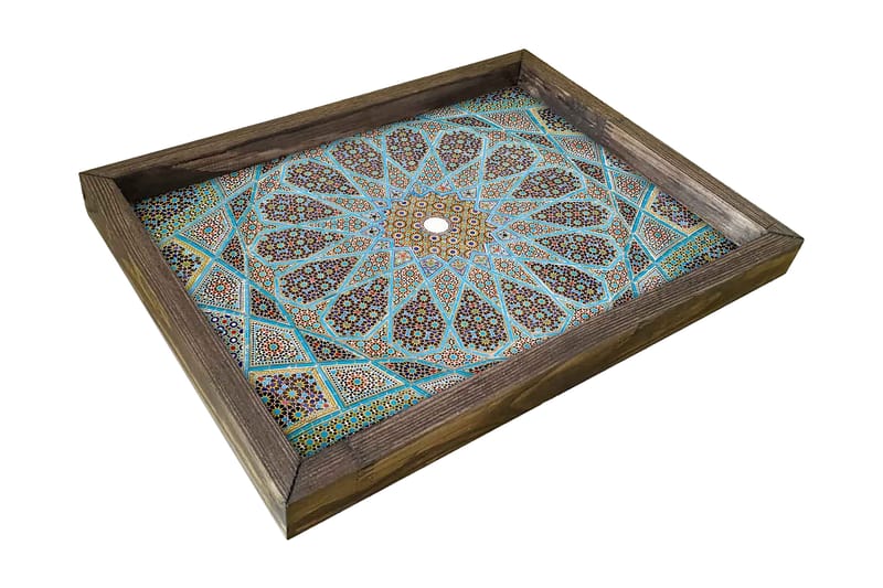 Traxory Brett 30 cm - Flerfarget - Servering & borddekking - Brikker & tallerkener - Serveringsbrett & serveringsfat