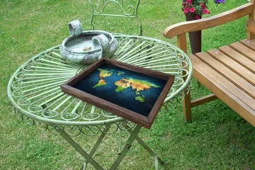 Traxory Brett 30 cm - Flerfarget - Servering & borddekking - Brikker & tallerkener - Serveringsbrett & serveringsfat