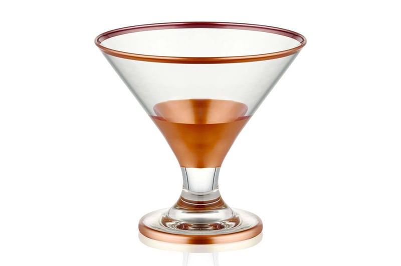 Glassett 6- pk - Rosegull - Cocktailglass