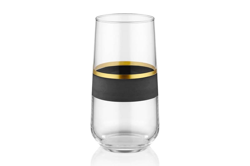 Highballglass - Svart/Gull - Highballglass & Longdrinkglass