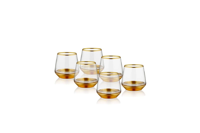 Vannglass - Gull - Servering & borddekking - Glass - Vannglass