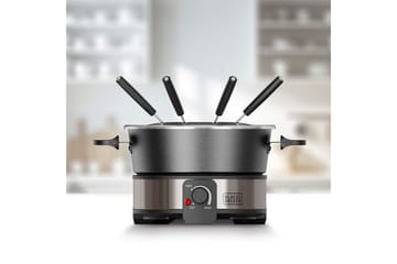 Fonduegryte Black+Decker 2L - Sølv - Servering & borddekking - Gryter & kasseroller - Fonduegryte