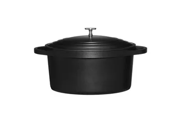 Kasserolle Maku 7,4L Støpt Aluminium - Svart - Servering & borddekking - Gryter & kasseroller - Kasseroll