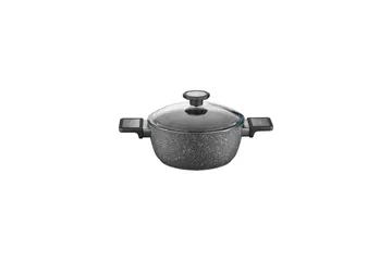 Pottesett (7 deler) Lenor 13 Svart - Svart - Servering & borddekking - Gryter & kasseroller - Gryte